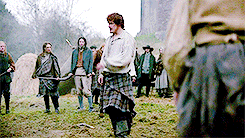 wakandaqueen:  Jamie and Claire - The Gathering 