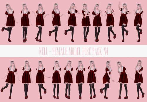 Female Model Pose Pack N4ENG:20 female posesingame and cas “all in one” included cas traits: art lov