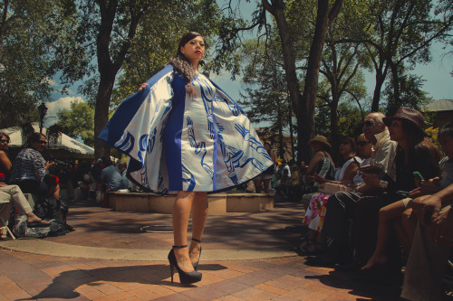Native Haute Couture Fashion Show, Santa Fe Indian Market 2015
