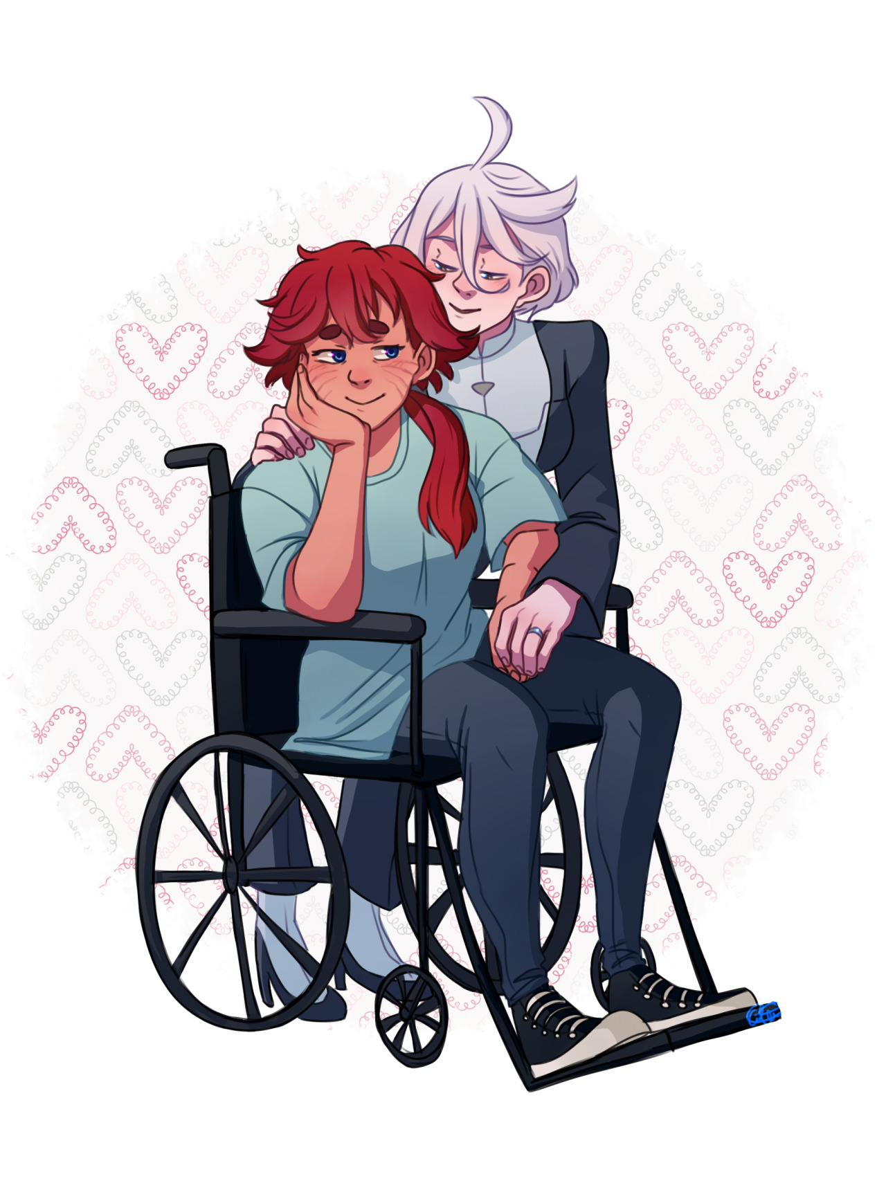 ⋆ ✰ Circe! ✰ ⋆ — wheelchair! suletta and miorine being with her?