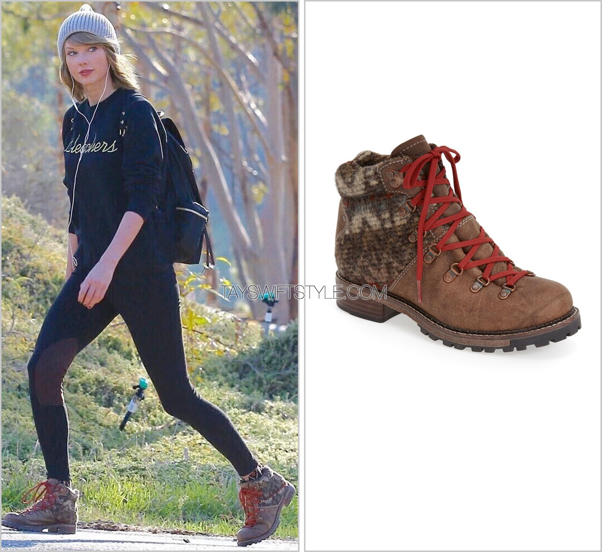 Taylor Swift's Street Style and the Louis Vuitton Hiking Boot