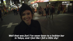 bhansali:Ellen Page || GAYCATION (ep 1)         I WISH SHE WOULD DATE ME OMG