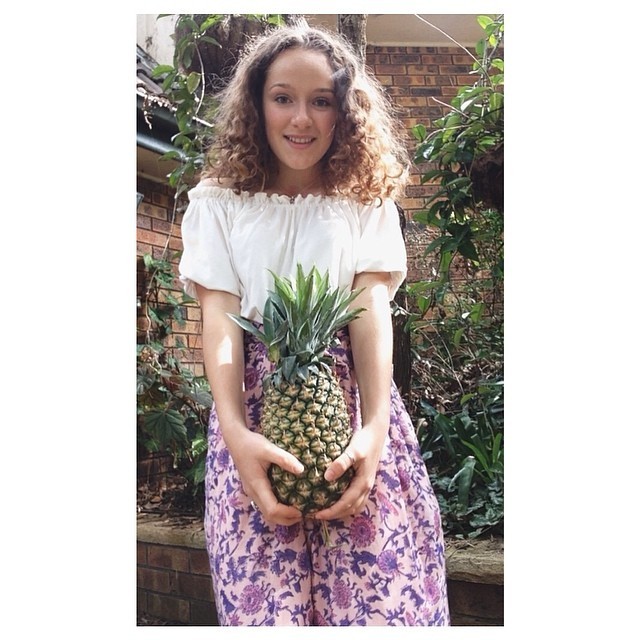 I do believe pineapples + cool pants + haircuts are reason enough to post selfies.