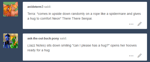 ask-pegasusneonnotes:*Neon Accepts All Da Love* <3omg! x3