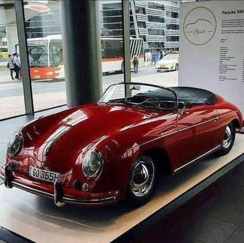 frenchcurious:Porsche 356 Spyder . - Source