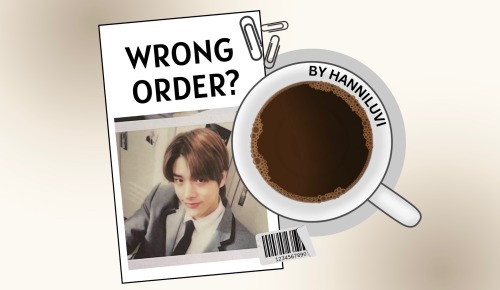 # WRONG ORDER? ; CHAPTER 1 !