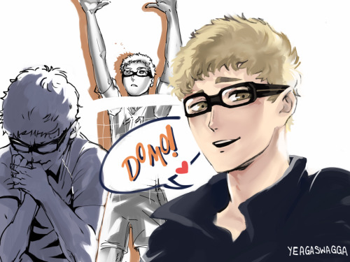 yeagaswagga:Tsukki has been absolutely amazing this season. THAT SASS and skill, I’m sold. 