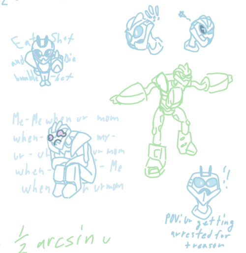 I Looked At Tfa Wasp For 3 Seconds Then Decided To Draw Him As A Menace On My Calc Notes