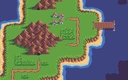 retronator:  Will Tice of Untied Games is making these beautiful tilesets that take me straight back to the 90s DOS and Amiga games.All of the images above are constructed out of individual pieces, sort of the LEGO blocks equivalents in game development.