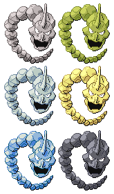 Hoenn Dex GSC Sprites Normal Colours by Axel-Comics on DeviantArt