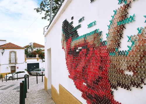 escapekit: Cross Stitched Intervention Portugal-based adult photos