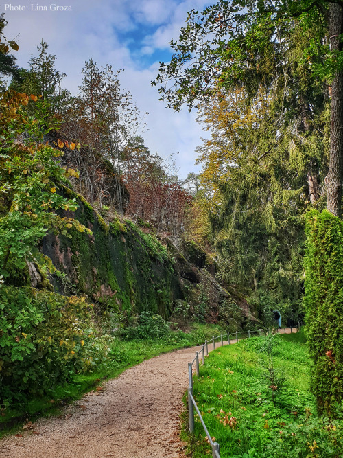 ⛰Mon Repos or Monrepos is an extensive English landscape park in the northern part of the rocky isla