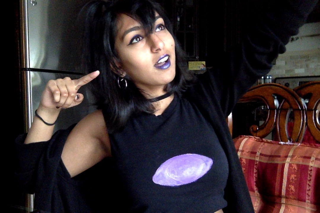 ifallelsefailsdance:  It’s ur friendly neighbourhood goth gal    @slbtumblng bruh