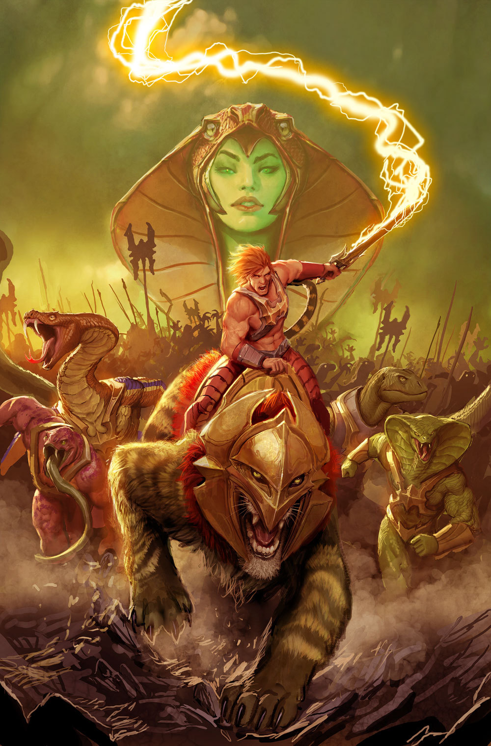 sorcerersskull:  he-man and the masters of the universe cover by nebezial 