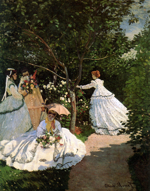 Women in the Garden by Claude Monet, 1866