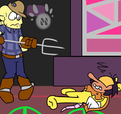 Throws A Kraft Single At The Rat