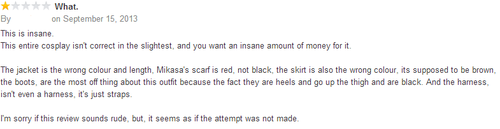 MIKASA'S SCARF.