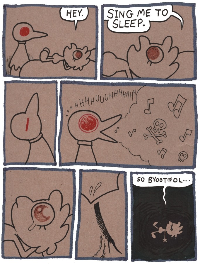 sketchamagowza:  sleep song 