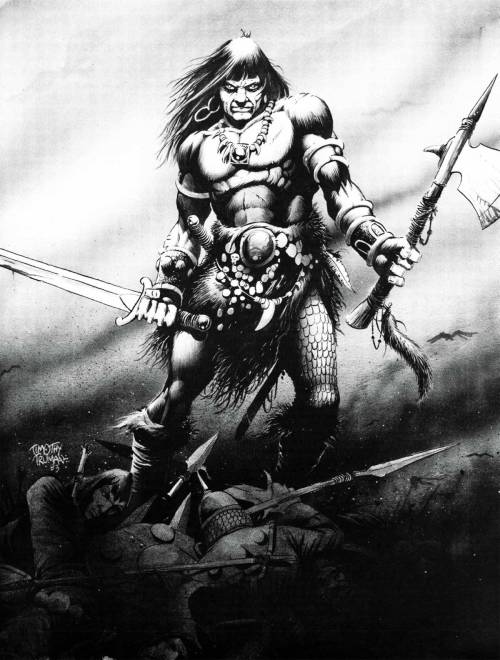 Conan The BarbarianArt by Timothy Truman