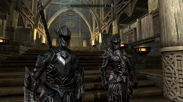 skyrim ebony armor female skyrim ebony armor female