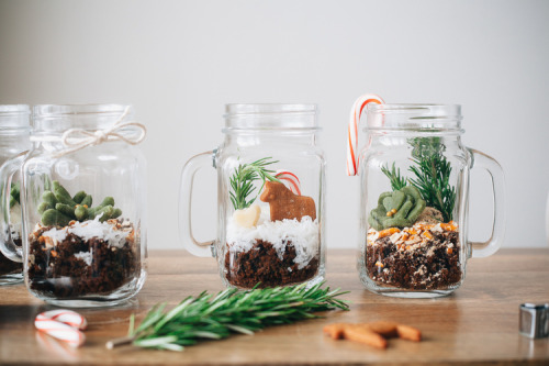confectionerybliss:  Gingerbread Terrariums | Molly Yeh 