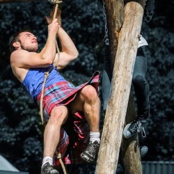 fotoflingscotland:  Kilted Rope Climber @paulcraig20