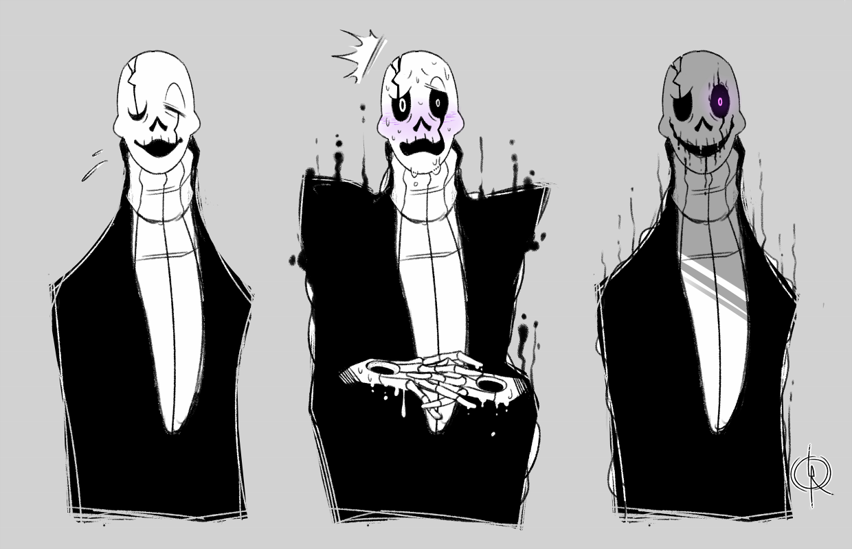 leeffi:  Here are some undertale drawings that have accumulated these past couple