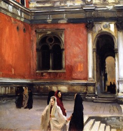 Artemisdreaming: John Singer Sargent (1856-1925), Campo Behind The Scuola Di San