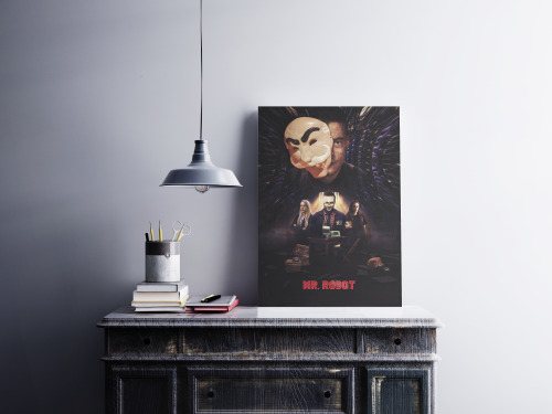 Mr. Robot Poster now on Sale!I cannot believe that USA Network used my poster to promote the conclud