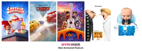 TONIGHT: The 45th Annie Awards will take place at 7 PT / 10 ET. You can watch the awards live on the