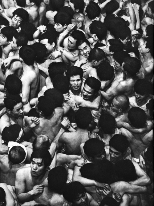 for-the-duke-of-paris:  serialson:  Vogue Homme Japan - Damien Blottiere Francisco Hurtz Tamotsu Yato - The naked Festival   the-duke-of-paris-archive