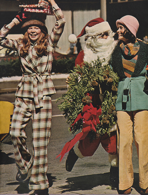 justseventeen: December 1973. ‘The flurry of last-minute gift-hunting is bound to keep you das