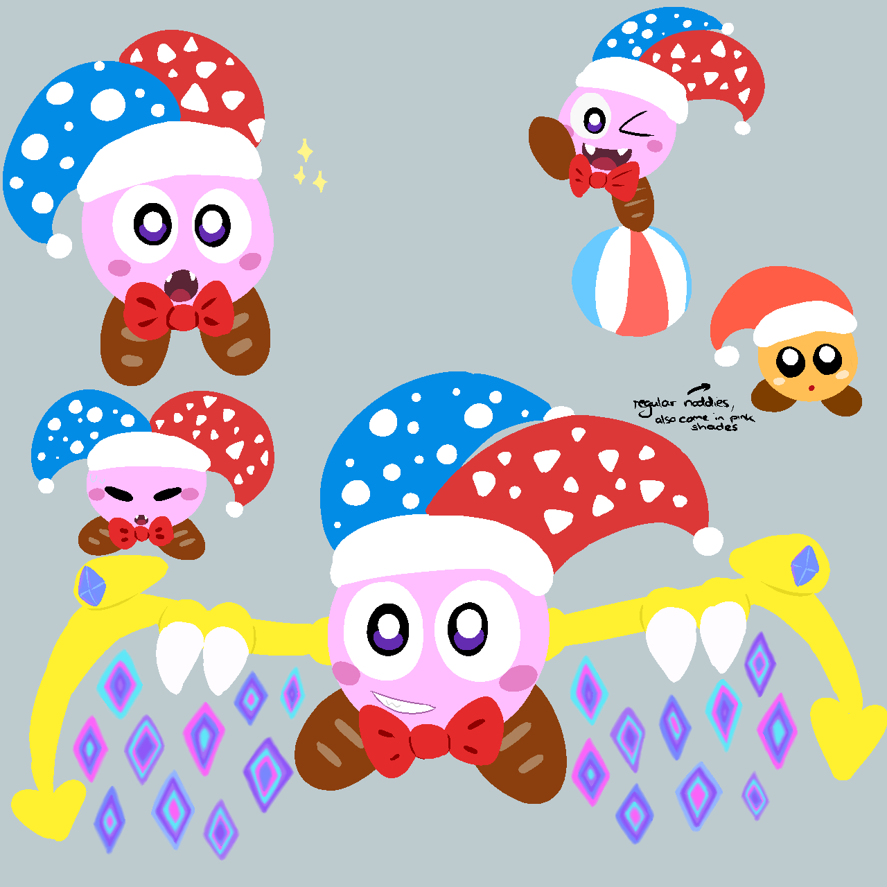 Gooey appreciation post. Everyone's favorite long-tongued blue goo-ball  source of Dark Matter that turned good! : r/Kirby