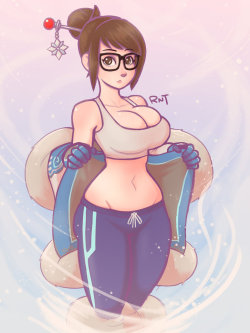 ruff-n-tumble-00:  Mei - Overwatch by Ruff-n-Tumble