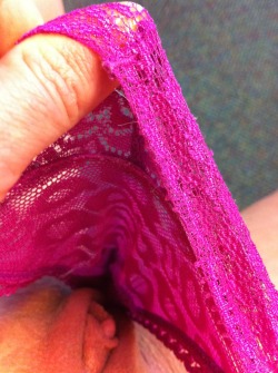 itturnsuson:  For those who asked for a pussy and pantie shot from work today! Here she is ;) 