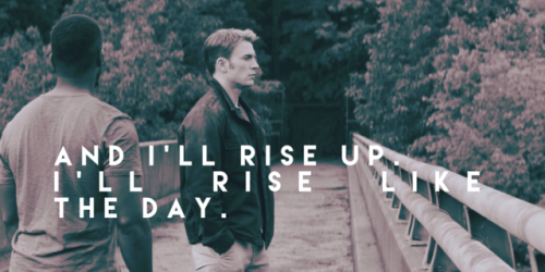 Edit // Marvel Sam Wilson x Steve Rogers (Samsteve) Song Lyrics: Rise Up - Andra Day