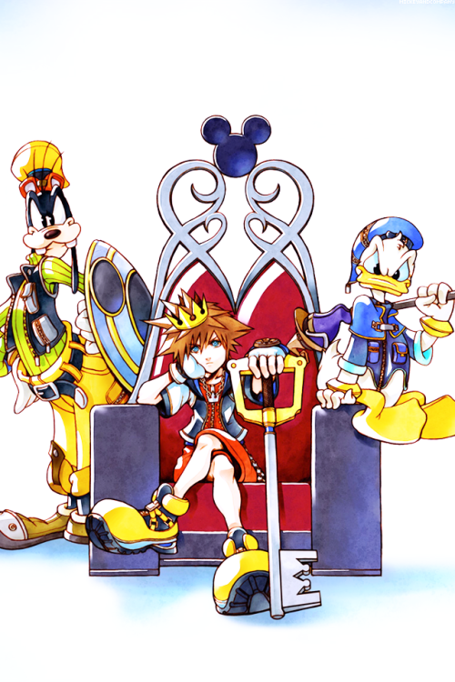 mickeyandcompany:  Kingdom Hearts iPhone backgrounds. Feel free to use it. (requested by teatimewithcyndaquil)