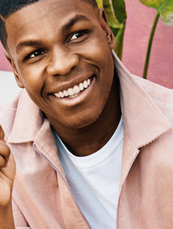 emmacharlottewatson: John Boyega by Sebastian