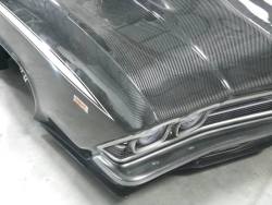 enginedynamicsinc:  Clear carbon removable body panels on the 6T9 Chevelle SS