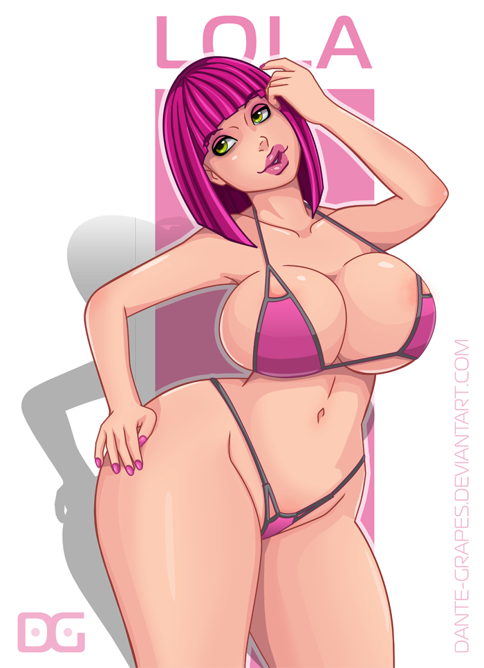 supertitoblog:  den-grapes:  Hi! Here is a gift for SuperTito. His OC Lola.  Thanks