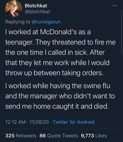 a1tam0nt: savalkas: Direct action. This is why if you get sick, even if you don’t get sick pay