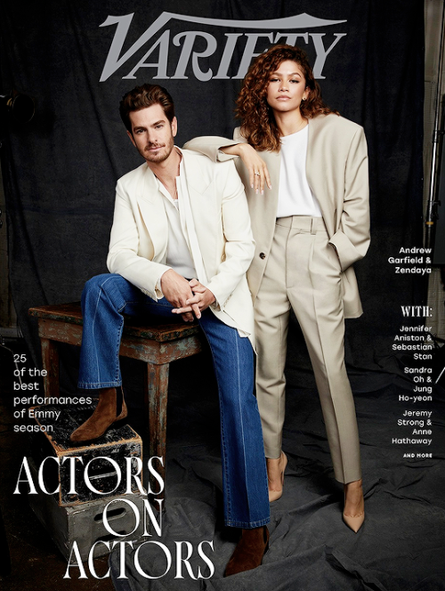 ZENDAYA & ANDREW GARFIELD© Alexi Lubomirski // Variety’s Actors on Actors