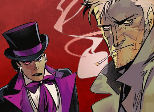 John &amp; Zatanna in DC vs. Vampires #4