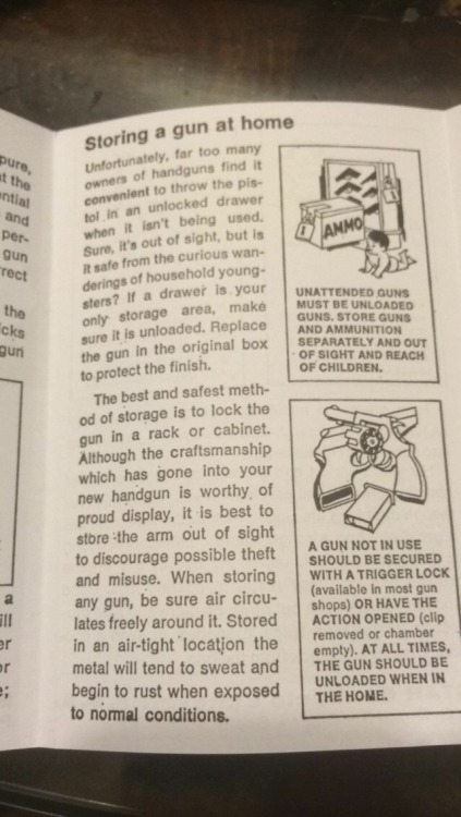changingmyownpaige:  The basics of gun safety, with fun photos to accompany.