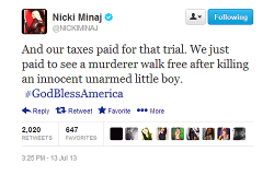 danielle1623:  mvlikks: Can we just…..  History repeats itself. This was from Trayvon Martin case. How fucked up is it that its abled to be used again. 