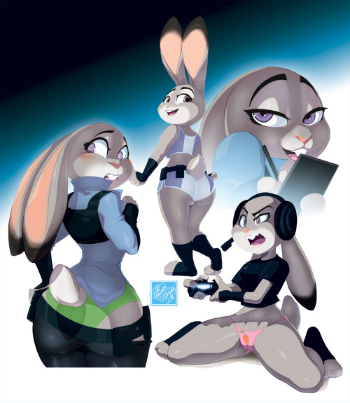 tovio-rogers:   colored the judy hopps set. porn pictures