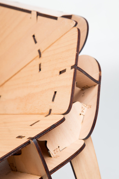 designcube:  Freeform Armchair 02 by Adorjan Portik