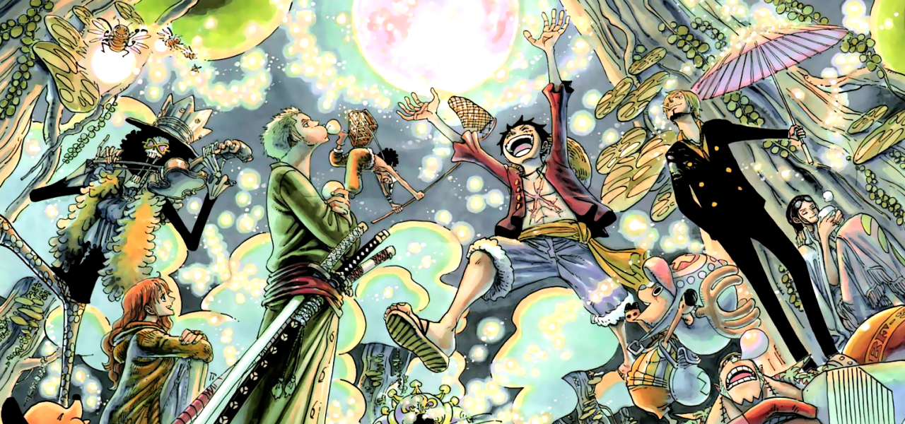 #one piece#op#roronoa zoro #monkey d luffy #sanji#brook #tony tony chopper #edit #made this for a new anilist header so might as well post here too