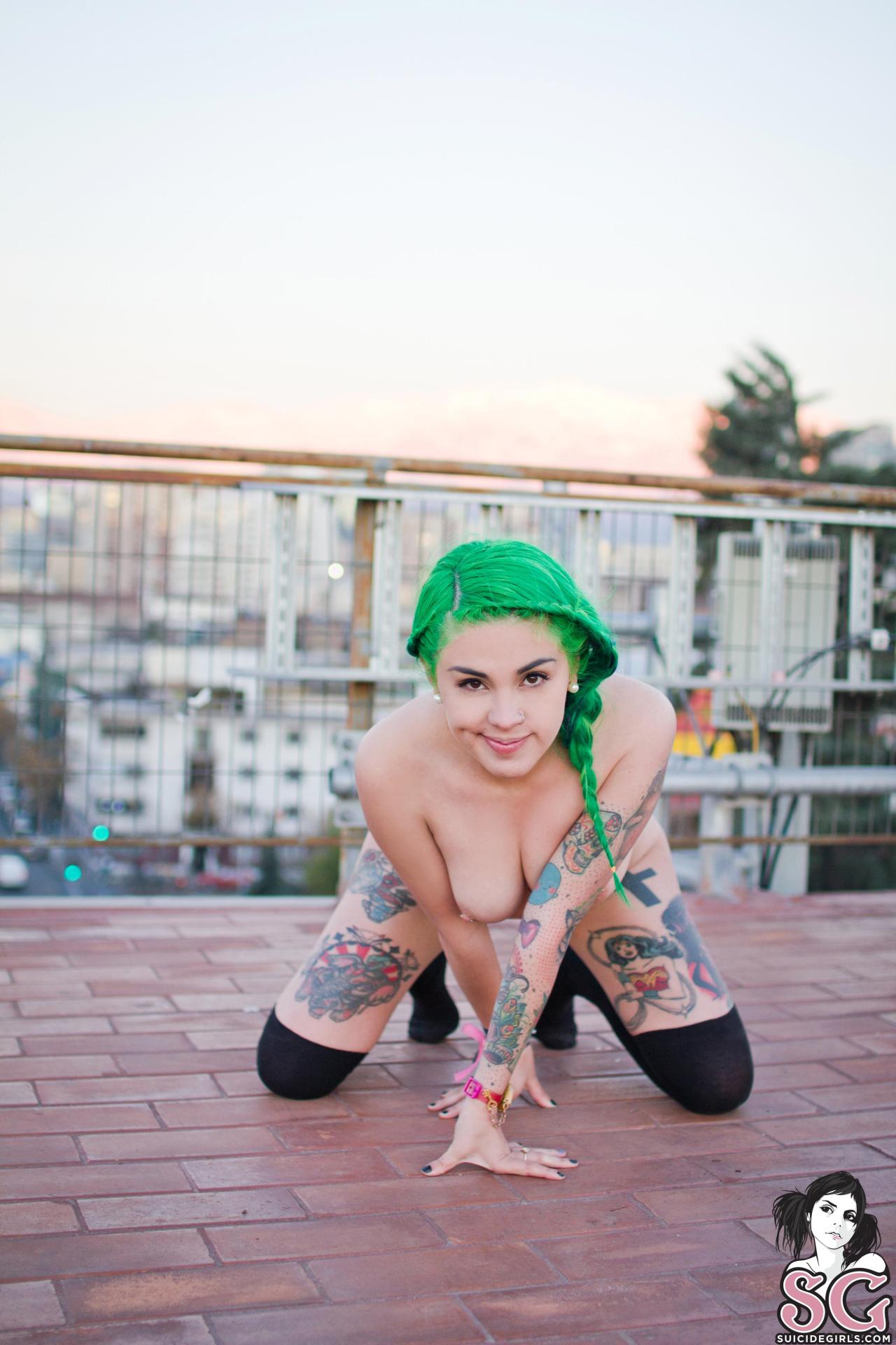 past-her-eyes:  Kieve Suicide kieve.suicidegirls.com therainbow-whale suicidegirls