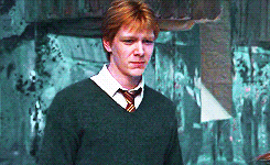 Fred and Hermione book moments Order of the Phoenix, ch. 13, p. 254. Hermione threatening to write t